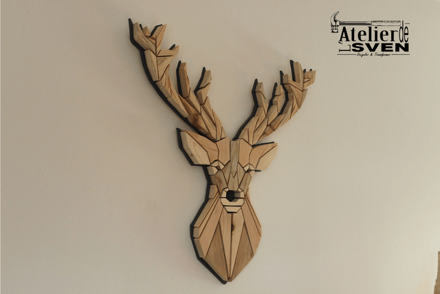Cerf Géométrique